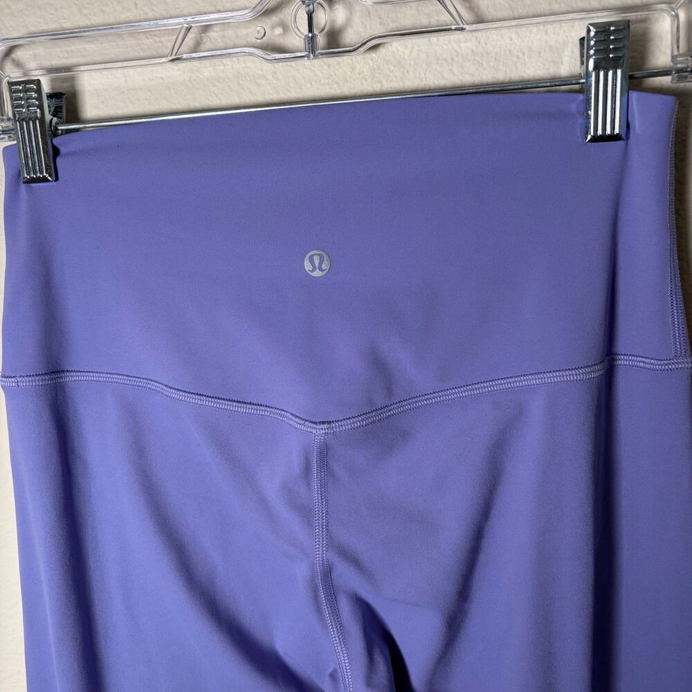 Lululemon Align Leggings Women's 8 High Rise Crop Purple 23" INseam - Picture 5 of 10